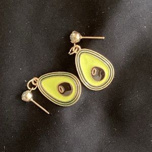 Avocado earrings